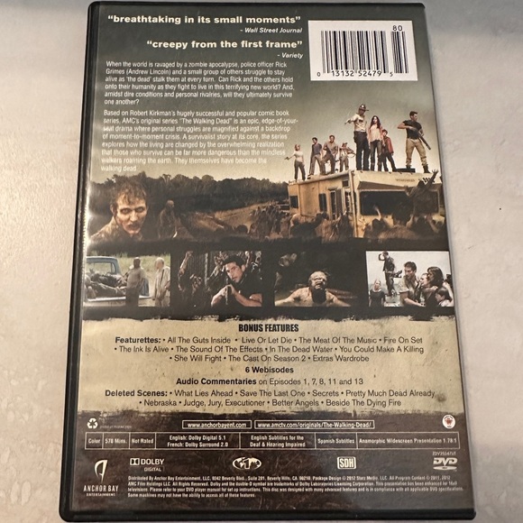 The Walking Dead Complete Second Season DVD - Picture 2 of 5